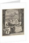 Dictates Tertius the letter to the Romans by Leonardus Strick