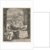 Dictates Tertius the letter to the Romans by Leonardus Strick
