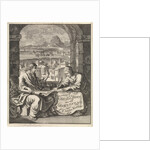 Dictates Tertius the letter to the Romans by Leonardus Strick