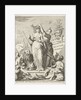 Natura surrounded by animals by Jan Luyken