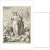 Natura surrounded by animals by Jan Luyken