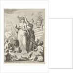 Natura surrounded by animals by Jan Luyken