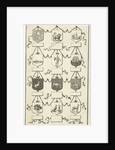 Weapons of the twelve tribes of Israel by Jan Luyken
