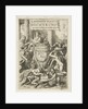 Coat of arms Geelvinck family surrounded by allegorical figures by Gerard de Lairesse