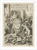 Coat of arms Geelvinck family surrounded by allegorical figures by Gerard de Lairesse