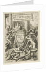 Coat of arms Geelvinck family surrounded by allegorical figures by Gerard de Lairesse