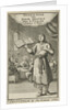 Standing man with opened book by Jan Bouman
