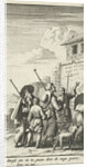 Five pilgrims for a gate by Jan Rieuwertsz.