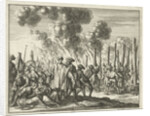 Eighty burned heretics at Strasbourg France by Jan Luyken