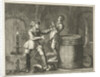 Joris Wippe in Dordrecht The Netherlands drowned in a barrel by Jan Luyken