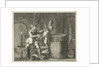 Joris Wippe in Dordrecht The Netherlands drowned in a barrel by Jan Luyken