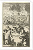 Seven grieving and lamenting Israel surround a stone by Joseph Athias