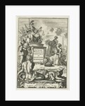 Rome surrounded by Europe by Jacobus Horreus