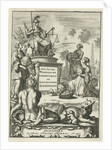 Rome surrounded by Europe by Jacobus Horreus
