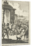 Storming of the Noordpoort in Middelburg The Netherlands by rebellious peasants by Jan Claesz ten Hoorn