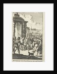 Storming of the Noordpoort in Middelburg The Netherlands by rebellious peasants by Jan Claesz ten Hoorn