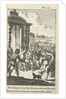 Storming of the Noordpoort in Middelburg The Netherlands by rebellious peasants by Jan Claesz ten Hoorn
