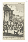 Storming of the Noordpoort in Middelburg The Netherlands by rebellious peasants by Jan Claesz ten Hoorn