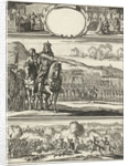 Four scenes from the life of William III by Jan Luyken