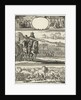 Four scenes from the life of William III by Jan Luyken