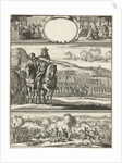 Four scenes from the life of William III by Jan Luyken