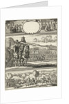 Four scenes from the life of William III by Jan Luyken