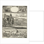Four scenes from the life of William III by Jan Luyken