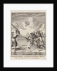 Count William II spills through the ice at Hoogwoud by Jan Luyken