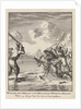 Count William II spills through the ice at Hoogwoud by Jan Luyken
