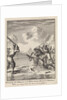 Count William II spills through the ice at Hoogwoud by Jan Luyken