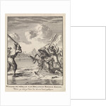 Count William II spills through the ice at Hoogwoud by Jan Luyken