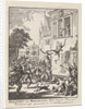 Wolfert van Borselen thrown out the window and killed in Delft The Netherlands by Jan Luyken