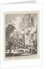 Wolfert van Borselen thrown out the window and killed in Delft The Netherlands by Jan Luyken