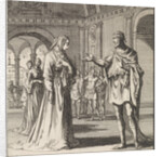Dressed in a demure garment by Jan Luyken