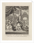 Assaulting wife of Masistes by Jan Luyken