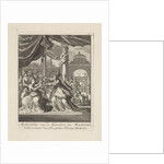 Assaulting wife of Masistes by Jan Luyken