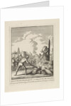 Bellinde the Corzora at the stake by Jan Luyken