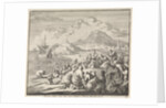 Paul prays at the beach of Tyrus by Jan Luyken