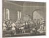 Saint Basil serves a meal to the poor by Jan Luyken