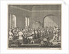 Saint Basil serves a meal to the poor by Jan Luyken