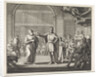 The Emperor takes a canon his richly decorated hat by Jan Luyken