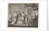 The Emperor takes a canon his richly decorated hat by Jan Luyken