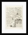 Map of Delfland (leaf right) The Netherlands by Floris Balthasar