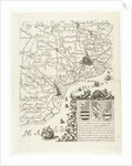 Map of Delfland (leaf right) The Netherlands by Floris Balthasar