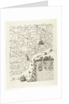Map of Delfland (leaf right) The Netherlands by Floris Balthasar