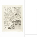 Map of Delfland (leaf right) The Netherlands by Floris Balthasar