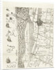 Map of Delfland (leaf center left) The Netherlands by Floris Balthasar