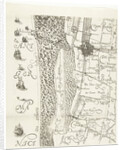 Map of Delfland (leaf center left) The Netherlands by Floris Balthasar