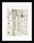 Map of Delfland (leaf center left) The Netherlands by Floris Balthasar