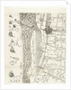 Map of Delfland (leaf center left) The Netherlands by Floris Balthasar
